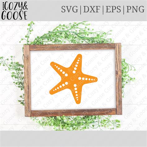 Starfish Svg Beach Svg Seastar Svg Seashell Svg Beach Etsy