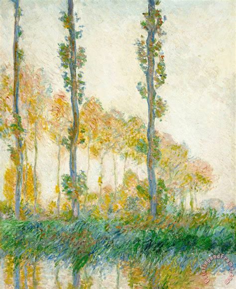 Claude Monet The Three Trees Painting The Three Trees Print For Sale