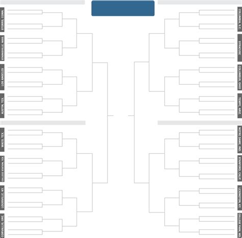 Tournament Bracket Png Free Logo Image