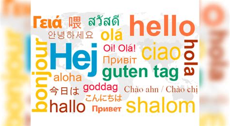 Aprende A Decir Hola Y Adiós En 12 Idiomas Distintos En Solo