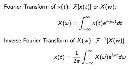 Solved Using Formula 1 Find The Inverse Fourier Transform