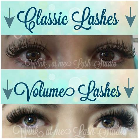 Classic Lashes Vs Volume Lashes Volume Lashes Eyelash Extensions Lashes