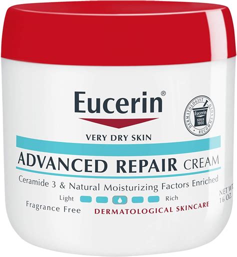Eucerin Advanced Repair Cream Fragrance Free Full Body