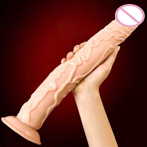 Super Long Huge Dildo Suction Cup Realistic Penis Large Dick Sex Toys For Woman Giant Big Soft