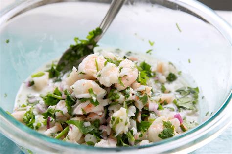 Add the tomatoes, onion, jalapeno, and cilantro and toss with the lime juice. Coconut lime shrimp ceviche tastes like you are on a tropical vacation