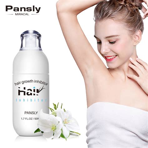 The same thing would happen if the head were shaven clean. Pansly Hair Growth Inhibitor facial Removal cream Spray ...