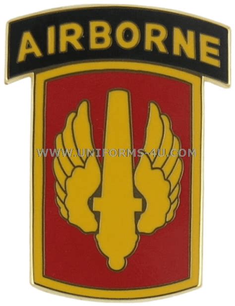 Us Army 18th Field Artillery Brigade Combat Service Id Badge Csib