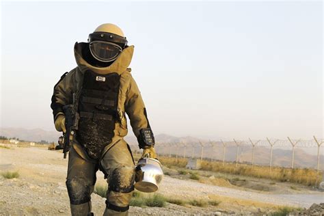 Explosive Ordnance Disposal Technician Wearing A Bomb Suit 1200x800