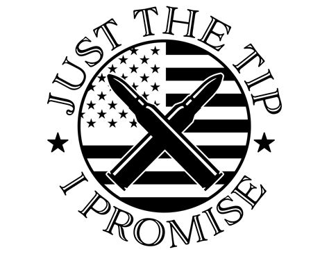 Just The Tip I Promise Svg Png  Dxf Etsy