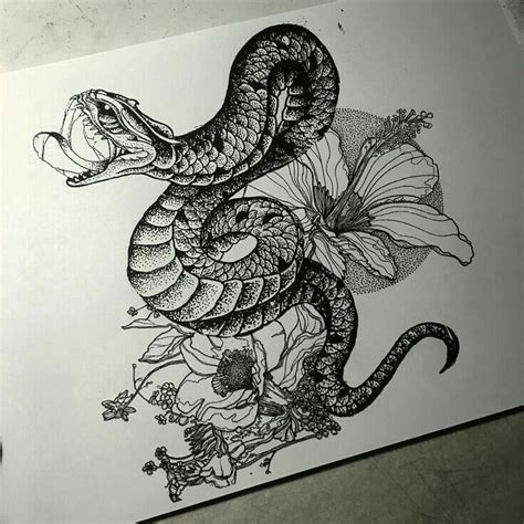 21 Realistic Snake Tattoo Drawing Ideas Petpress