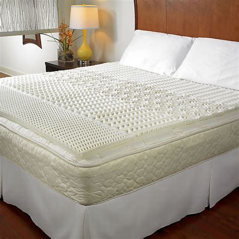 Memory foam mattresses (or any mattress that contains a significant amount of memory foam) tend to off gas more often and more strongly memory foam mattresses vs memory foam toppers. 5-Zone Memory Foam Mattress Topper | Bed Bath & Beyond