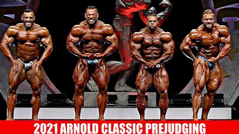 2021 arnold classic prejudging wrapup classic and open bodybuilding nick walker wins youtube
