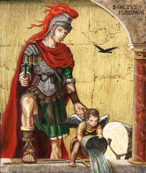 Giorno della settimana (per anno). Santo del Giorno 4 Maggio: San Floriano di Lorch