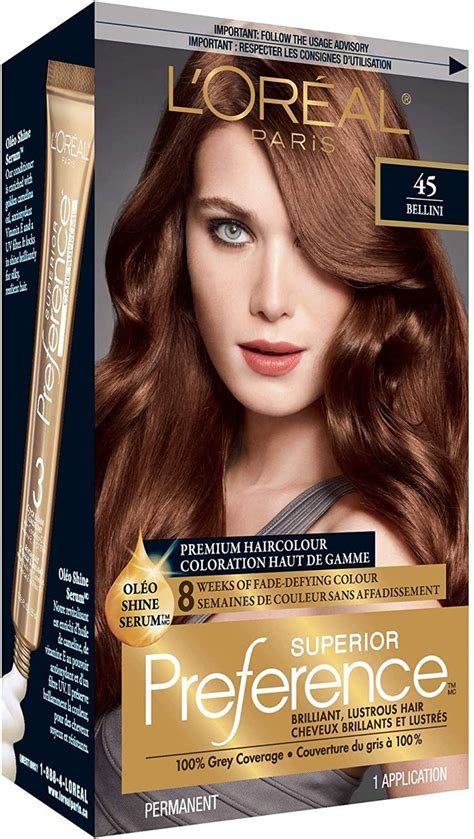 Loreal Paris Superior Preference Permanent Hair Colour 15 Medium Ash Brown 1 Ea Amazonca