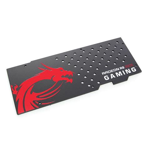 Cm Modding Compatible R9 390x Gaming Backplate Vga