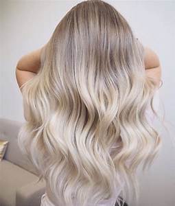 Subtle Fade Beige Hair Color Baby Hair White 