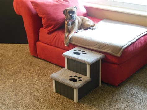 Diy Dog Stairs For High Bed Diy Dog Steps And Ramps On Pinterest