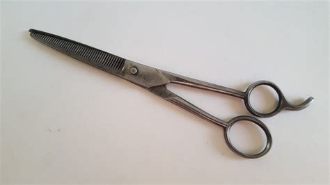 Vintage Hair Stylist Scissors Graef And Schmidt Inc No 101 7 Etsy