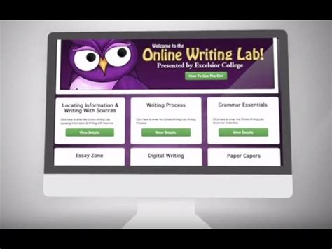 Access To Writing Support With The Online Writing Lab OWL Excelsior College Babe