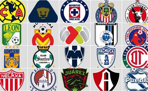 Primeros Escudos De La Historia En Equipos De La Liga Mx Fotos Grupo