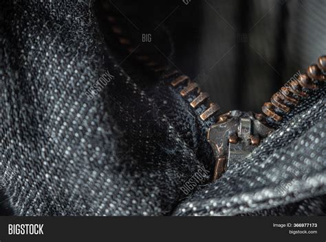 Open Zipper On Dark Image And Photo Free Trial Bigstock