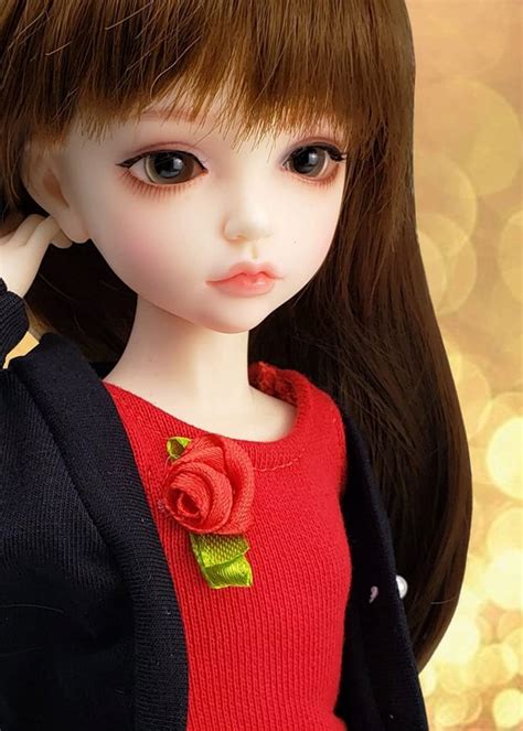 Amazon Bjd ドール（ 本体＋ウィッグ＋顔メイク＋アイ＋衣装セット＋靴＋シリコンキャップ ）フルセット 球体関節人形 完成品ドール