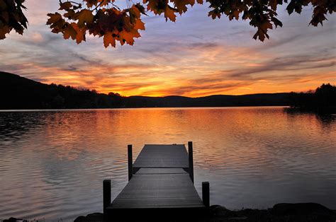 Autumn Sunset Photograph By Expressive Landscapes Nature