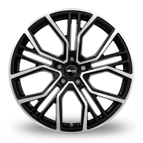 Brock B41 Gloss Black Polished 19 Alloy Wheels Wheelbase