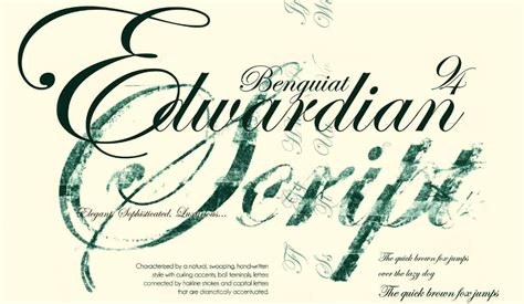 Edwardian Script Itc Font
