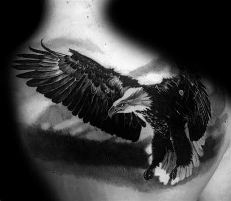 Eagle Black And White Tattoo