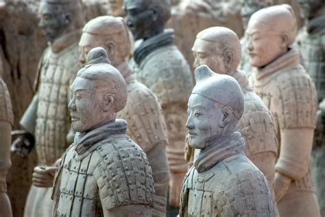 The First Emperor Of China 5 Collection Of Terracotta Army Soldiers