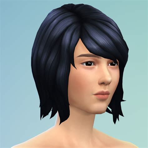 Sims 4 Japanese Hair Cc