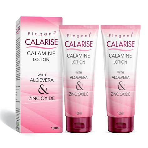Buy Elegant Calarise Calamine Lotion With Aloevera And Zinc Oxide 100ml