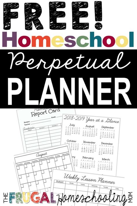 Free Homeschool Planner Printables Download Now