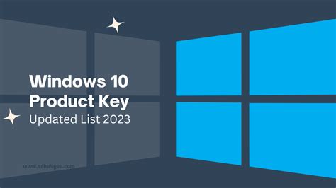 Guide To Windows 10 Product Keys In Free