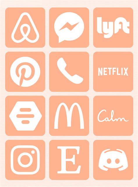 100 Free Aesthetic Coral Peach App Icons For Iphone Glory Of The Snow