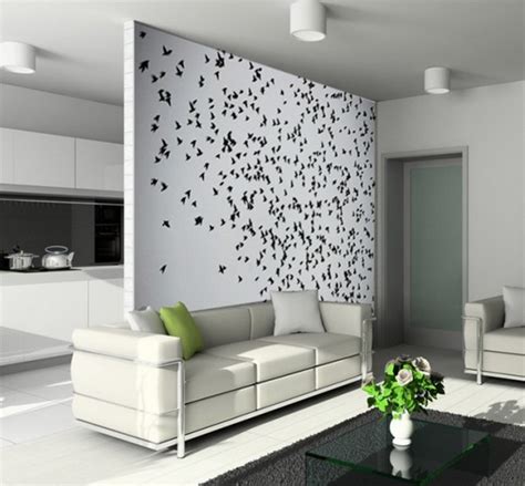 Wall art is a great way to add a big statement in a minimalist living room. House Of Furniture: latest Living Room Wall Decorating Ideas