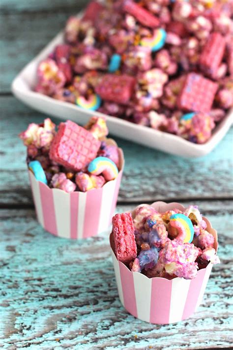 Unicorn Popcorn Recipe Sweet T Makes Three