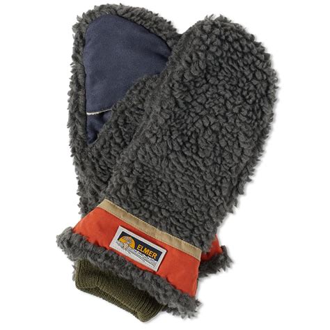 Elmer Gloves Wool Pile Flip Mitten Khaki End