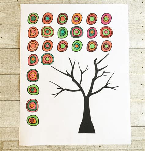 Kandinsky Tree Art For Kids Little Bins For Little Hands