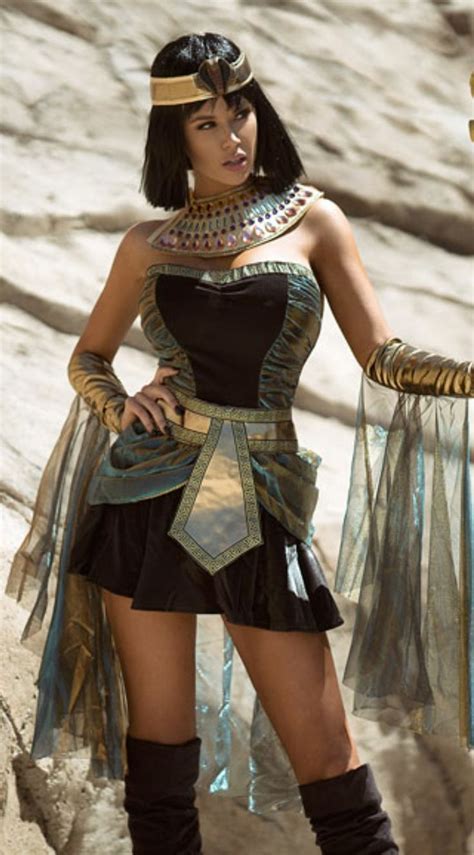 Egyptian Goddess Costume Disfraz Vikingo Disfraces Chicas
