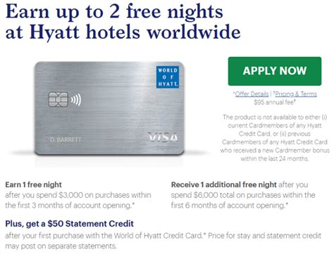 Apr 28, 2013 · the world of hyatt account system is offline for maintenance. New Offer for Chase Hyatt Card, Two Free Nights and $50 Statement Credit - Miles to Memories