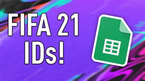 Fifa 21 Ids Sheet Faces Teams Leagues Icons Stadiums Mangers Etc