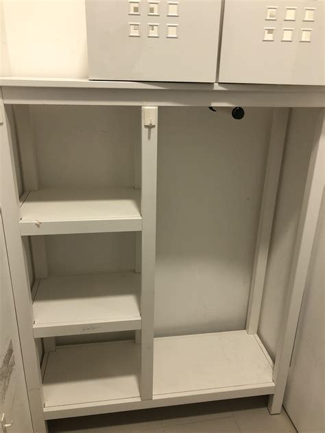 Ikea Hemnes Open Wardrobe Furniture Shelves And Drawers On Carousell