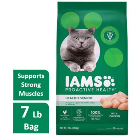 Pet cat food bags & iams 16 lb. Save $3.00 off (1) IAMS Proactive Health Healthy Senior ...