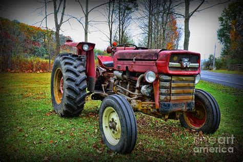 Tractor The Farmers Car Photograph By Paul Ward Fine Art America