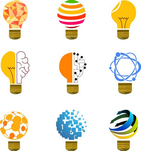 Free Vector Idea Light Bulb Vectors Free Download Graphic Art Designs