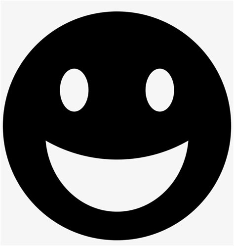 White Happy Face Svg