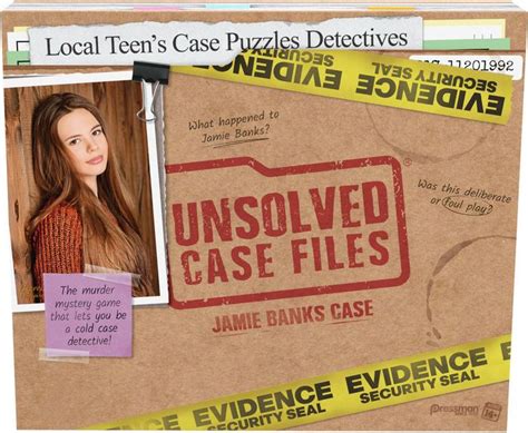 Unsolved Case Files Jamie Banks By Pressman Toy Barnes And Noble®