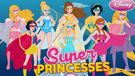 Disney Super Princesses Dress Up Game For Girls Youtube